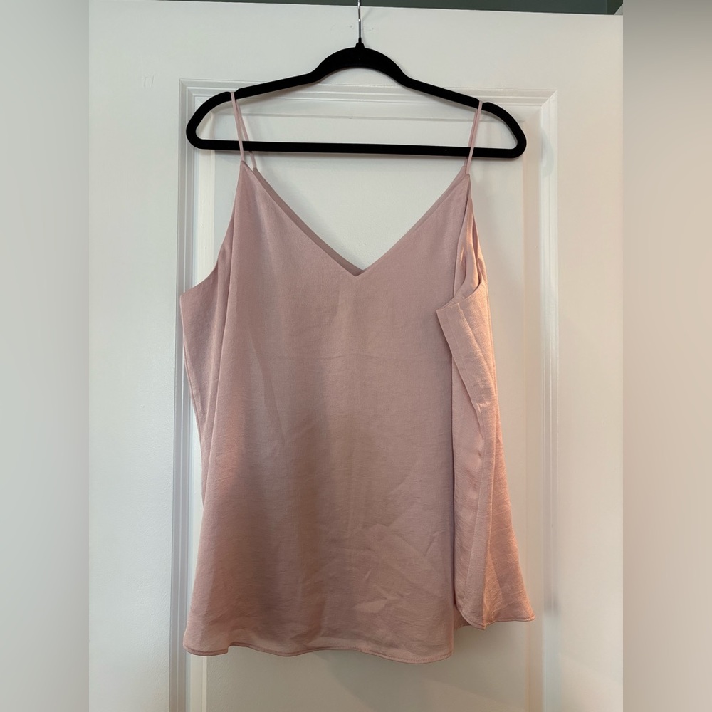 Express satin cami tank